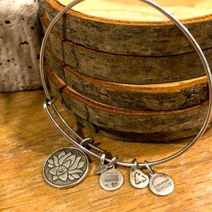 Alex And Ani lotus ohm bracelet